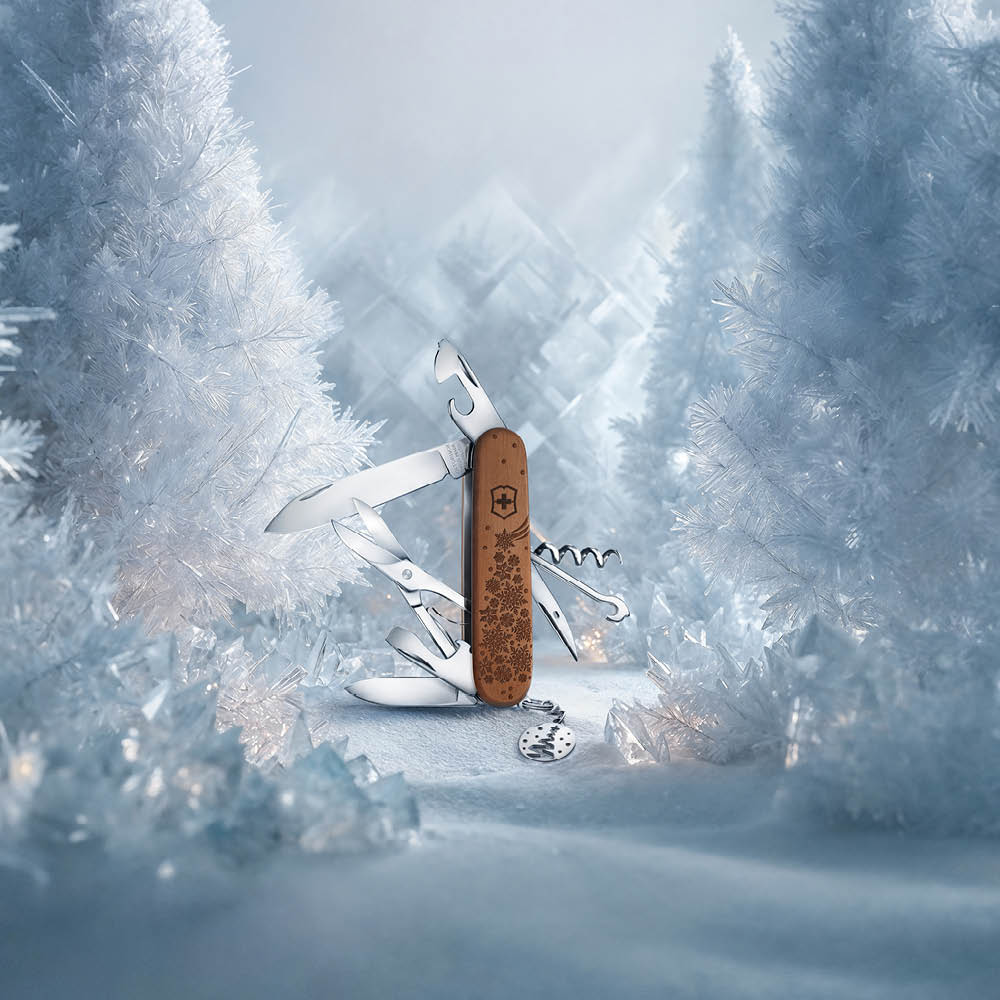 Victorinox Climber Linkkuveitsi 12 toimintoa limited edition 2025 Päärynäpuu