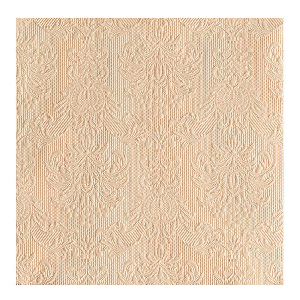 Ambiente - Elegance Servetti 40x40 cm 15 kpl Beige