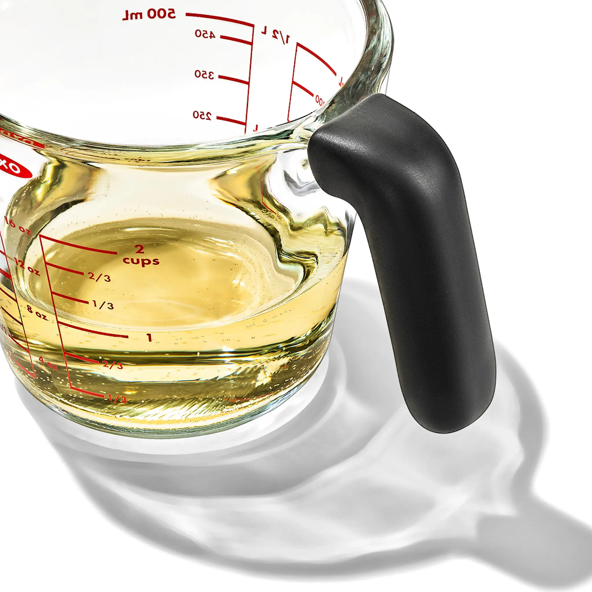 Oxo Måttkanna med lock 0,5 L glas
