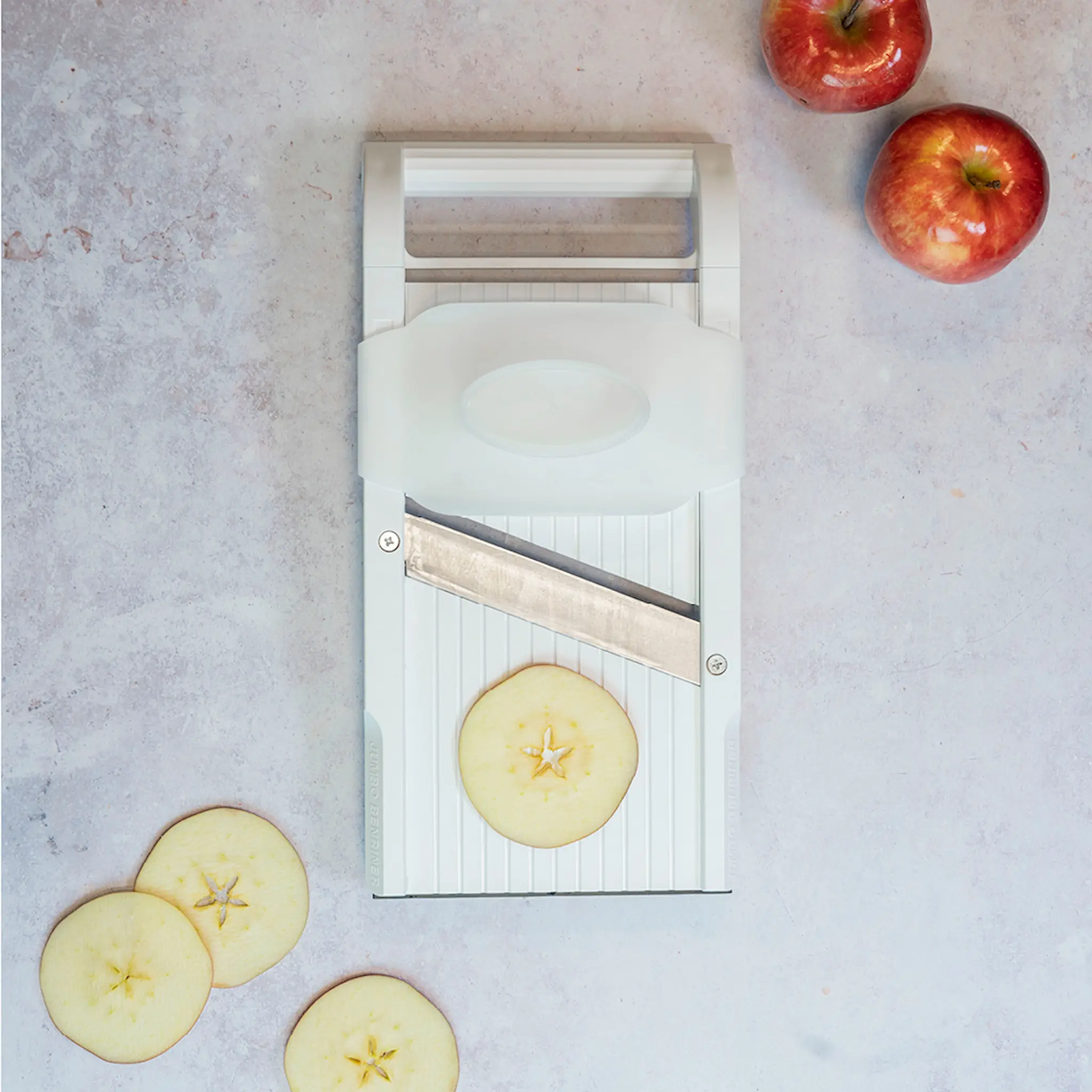 Benriner Mandoliini Jumbo 12 cm Valkoinen