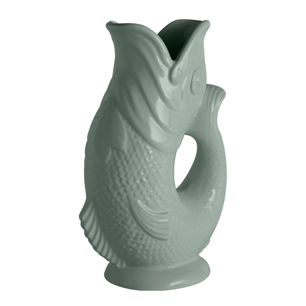Wade - Fish Jug Kannu 0,6 L Vaaleanvihreä