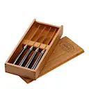 Grillkniv 24 cm 4-pack rostfritt stål