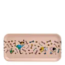 Pippi bricka 27x13 cm Godis rosa