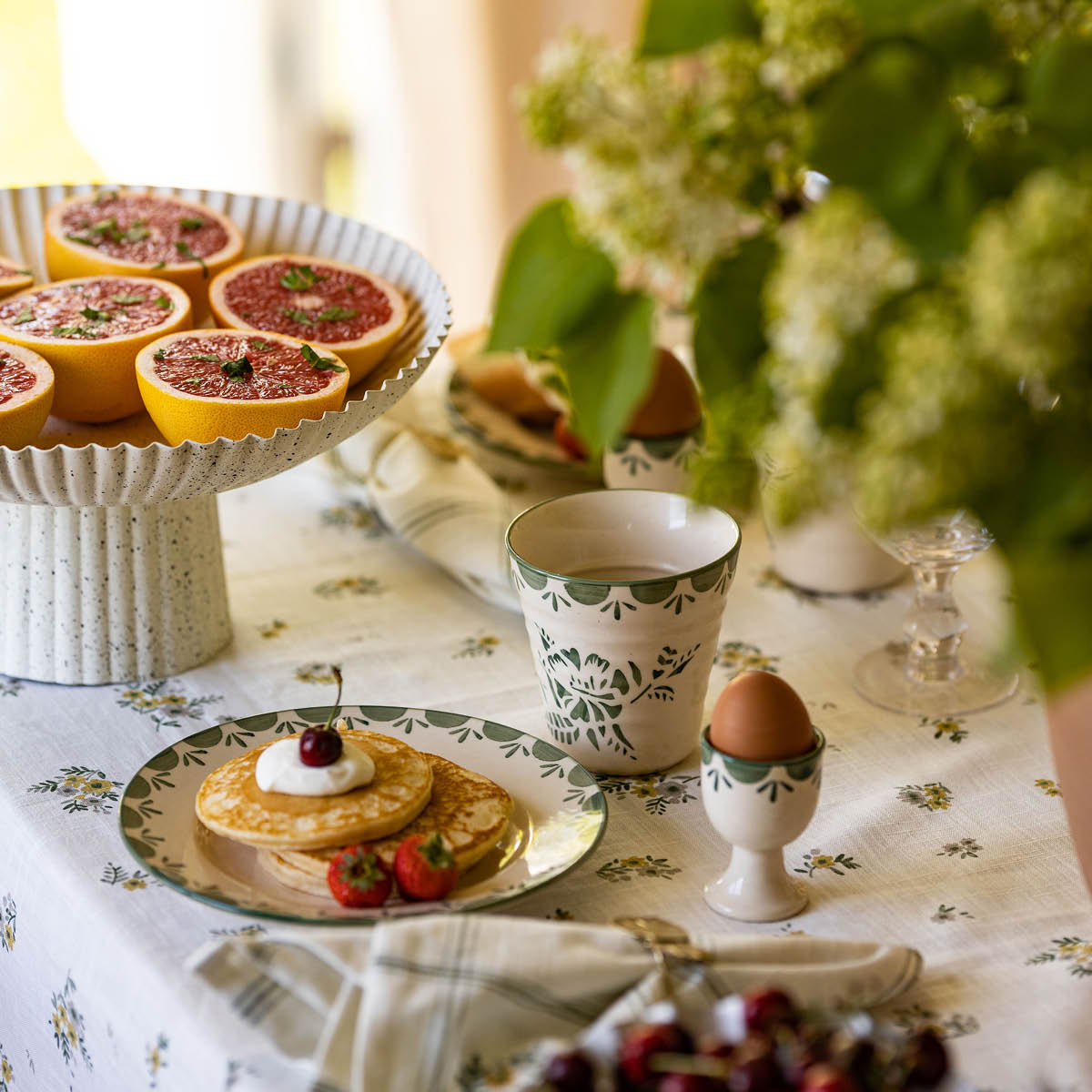 Strömshaga Marion Lattemuki 32 cl Kukka Vihreä