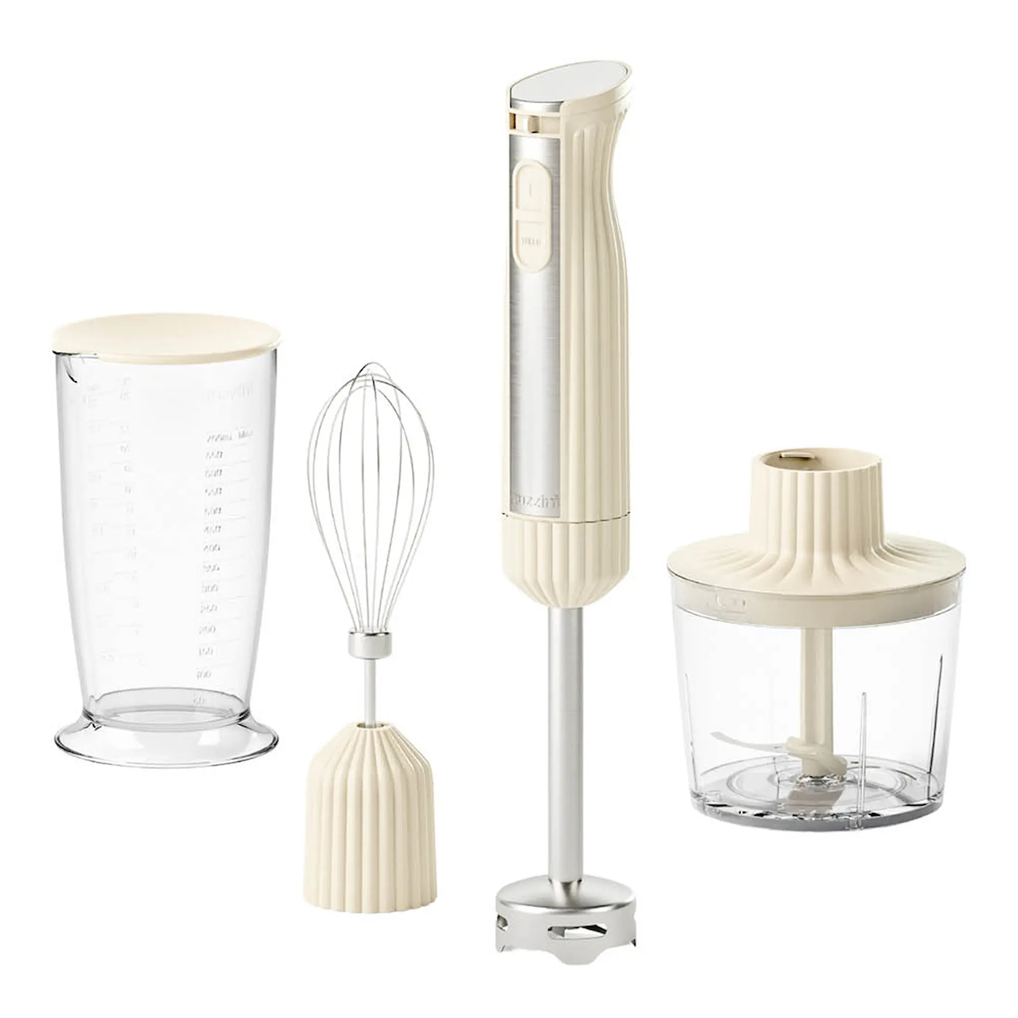Guzzini Sous Chef stavmixer med tillbehör 600W cream