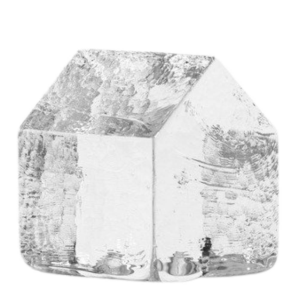 Kosta Boda - Kosta Koriste Talo 7,5 cm Kirkas
