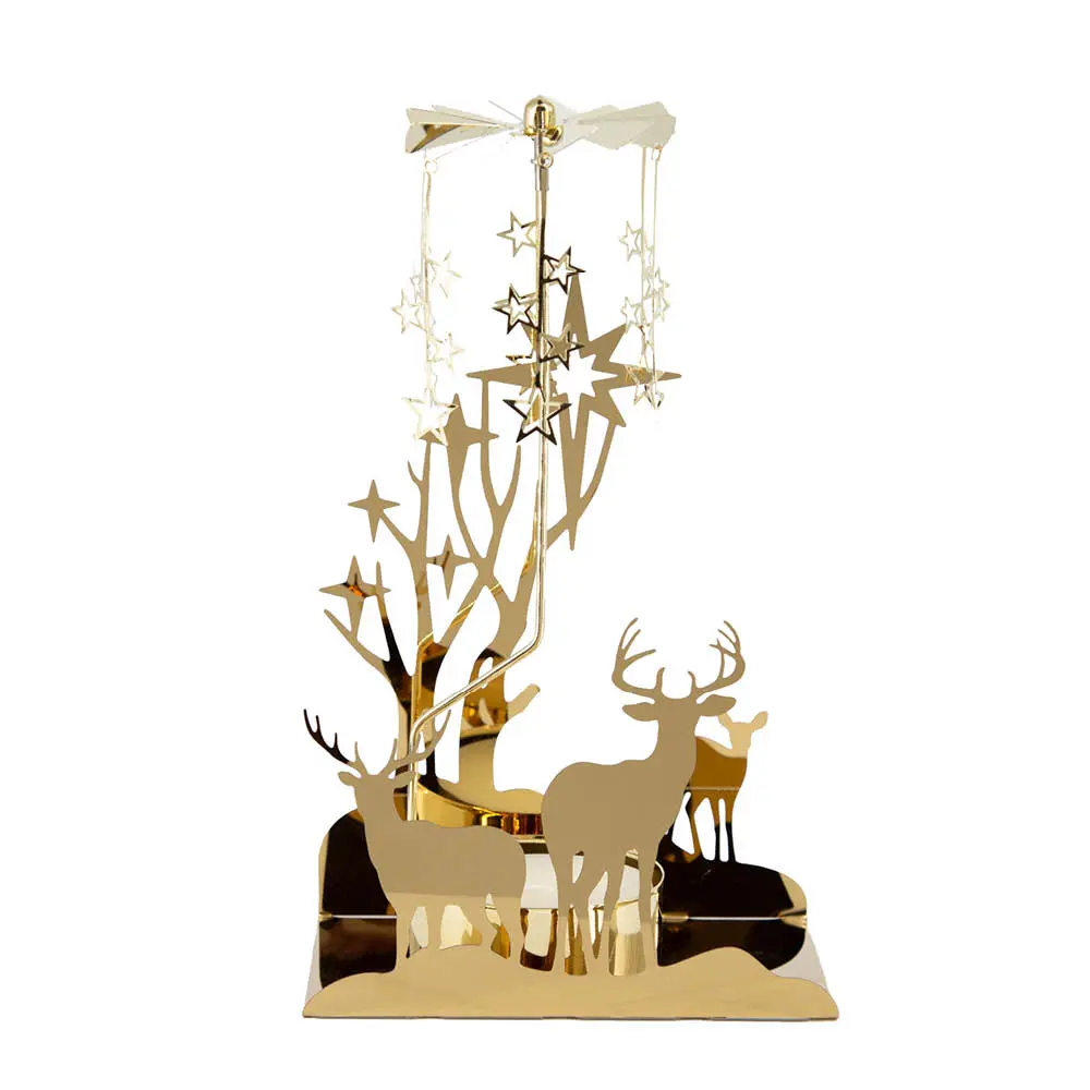 Istind englespill 13,5x10x21 cm gull