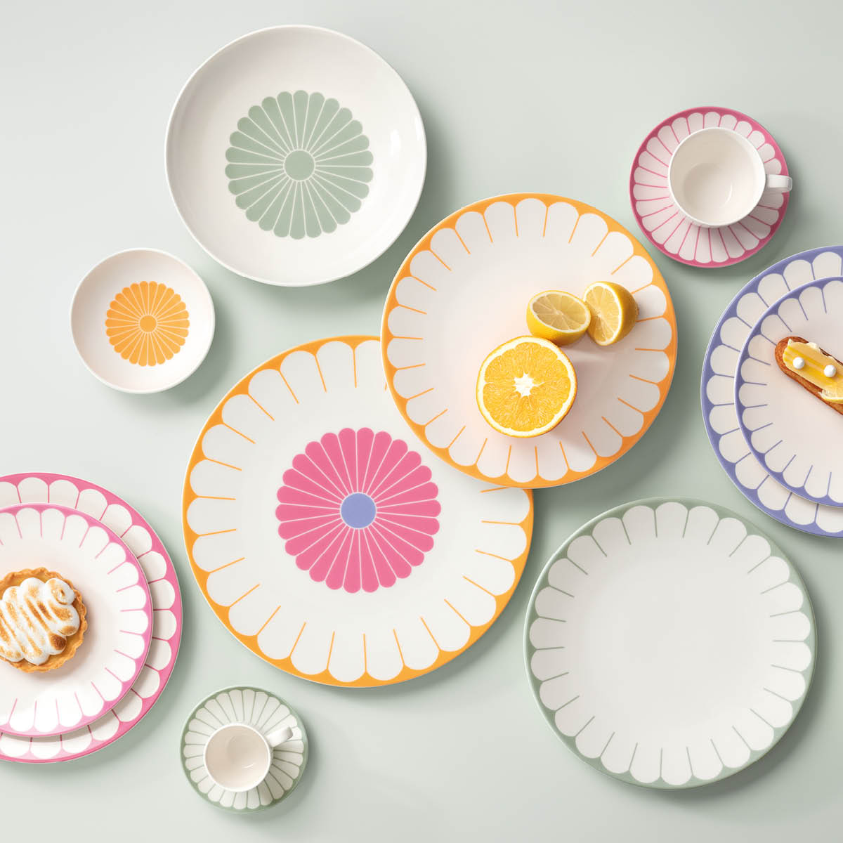 Villeroy & Boch Fleur cassis frokosttallerken/desserttallerken 21 cm rosa