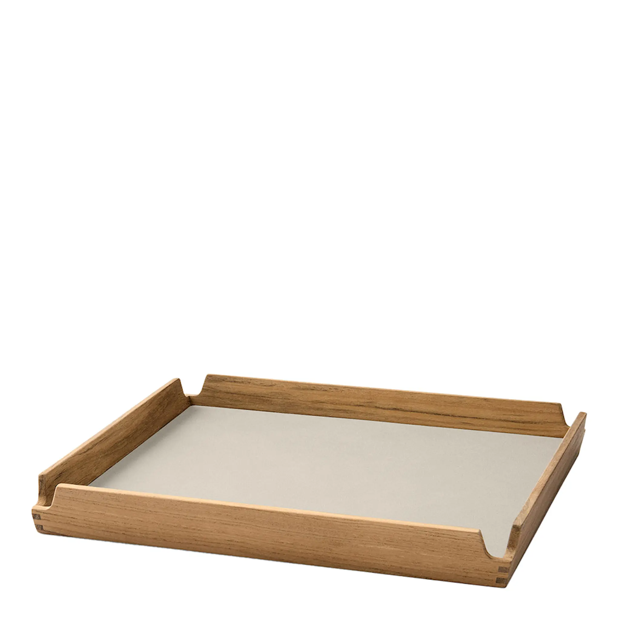 LIND DNA Airy teak bricka small 30x30 cm nupo oyster white