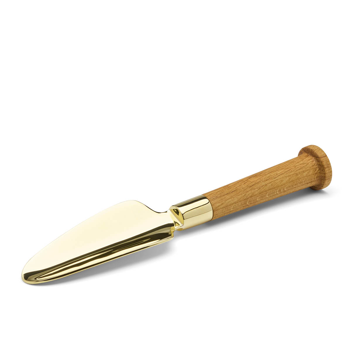 Skultuna Nurture plantespade 30 cm messing/eik