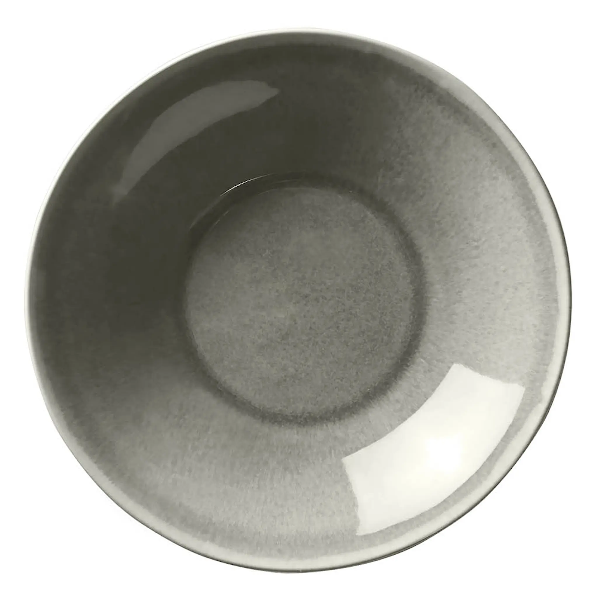 Broste Copenhagen Nordic Rain djup tallrik 22,5 cm grå