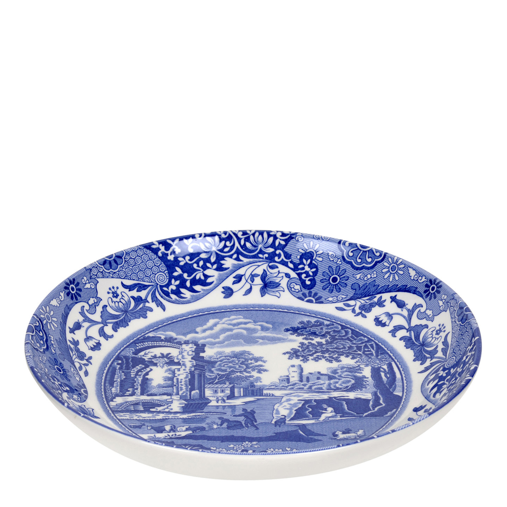Spode - Blue Italian Pastakulho 23 cm