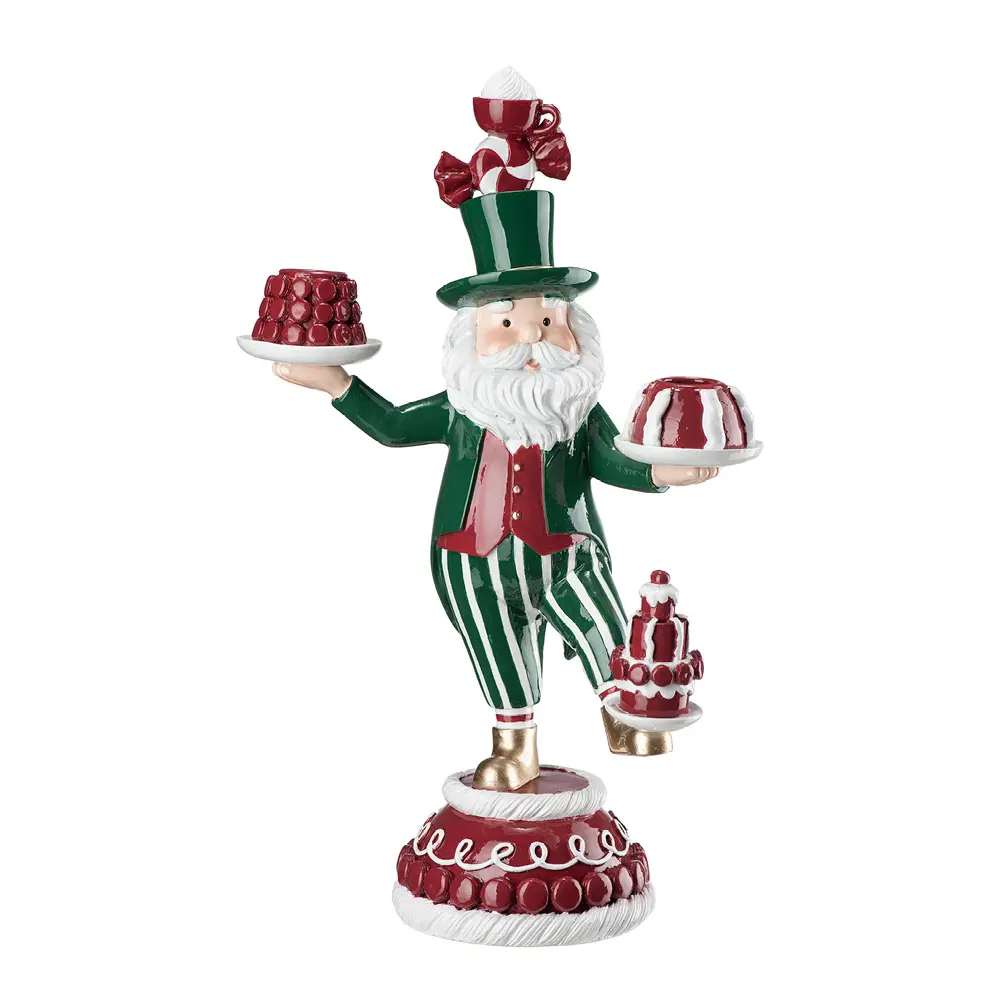 Holly lysestake 22x12,5x35,5 cm multi