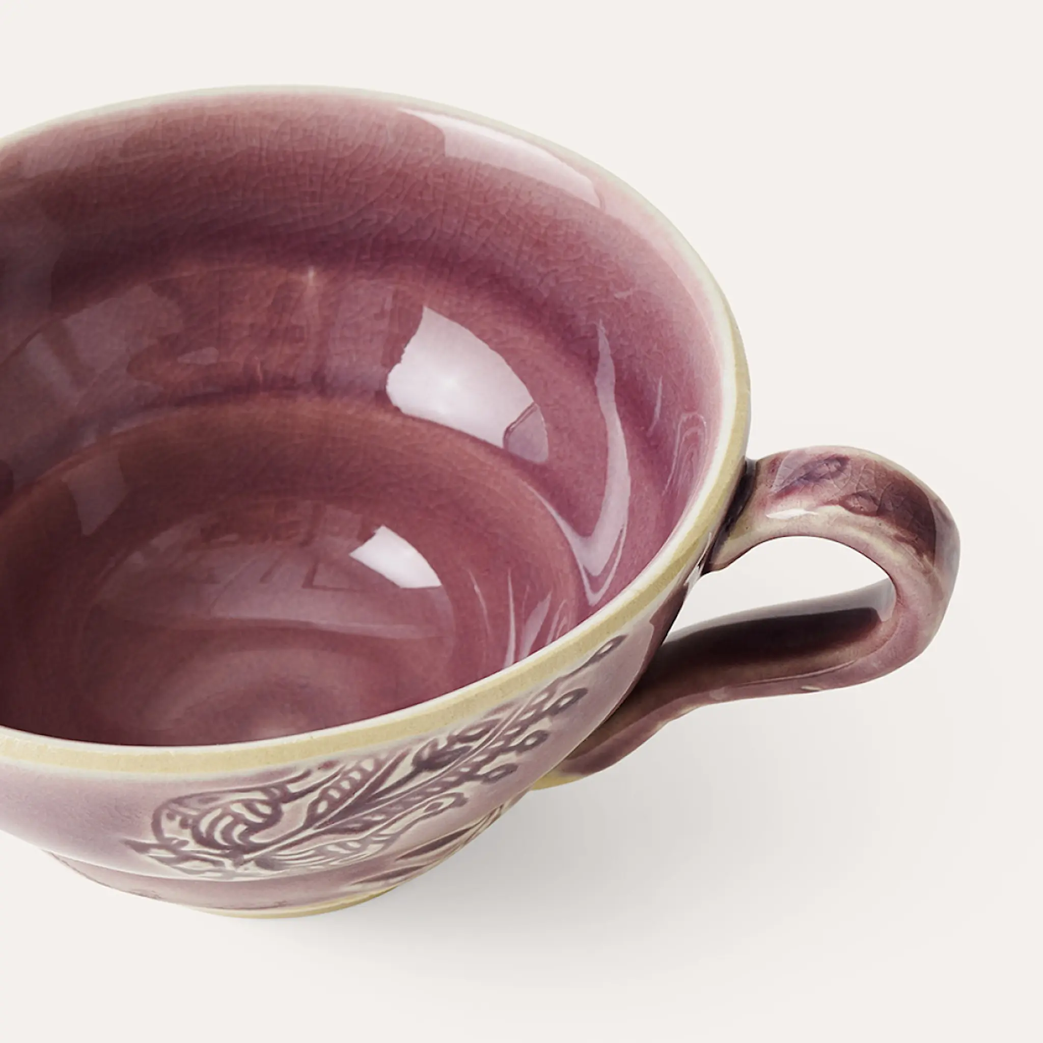 Sthål Arabesque mugg med öra 25 cl lavender