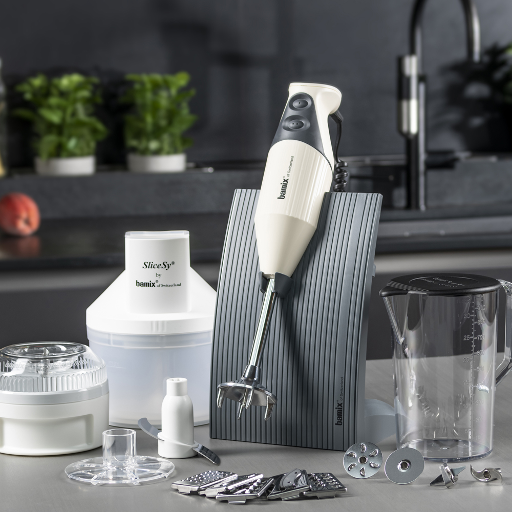 Bamix Bamix Stavmixer Swissline Superbox 200 w Gräddvit