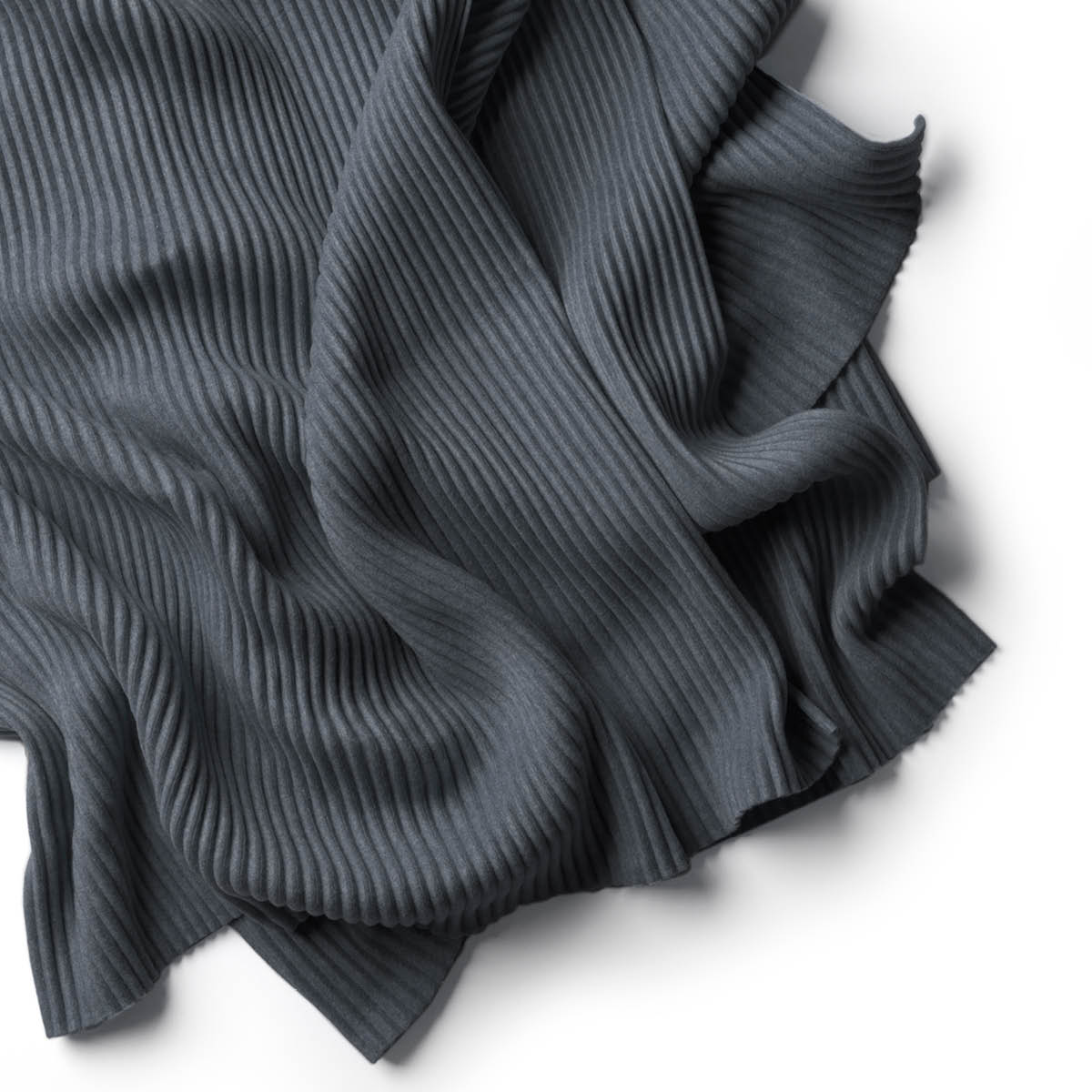 Design House Stockholm Pleeace pläd 140x170 cm mörkgrå