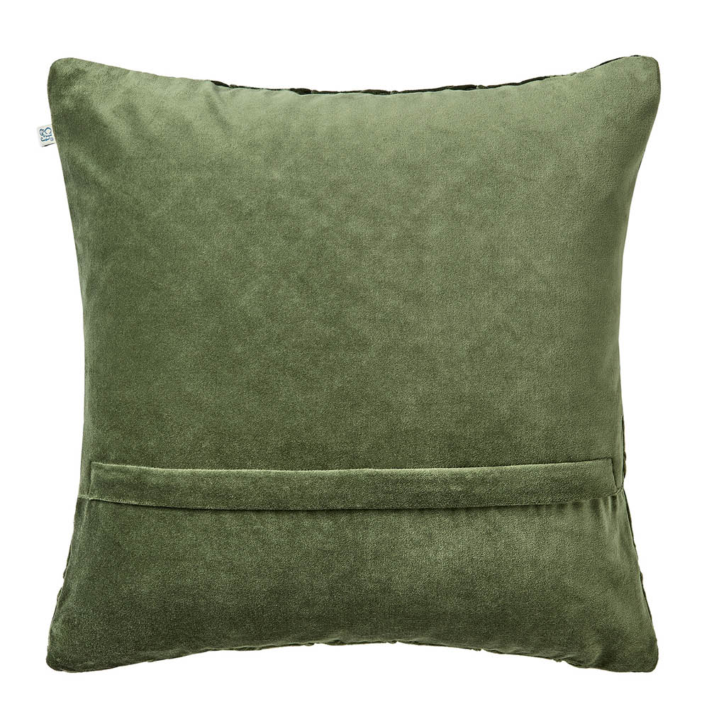 Chhatwal & Jonsson Deva kuddfodral sammet 50x50 cm Cactus Green