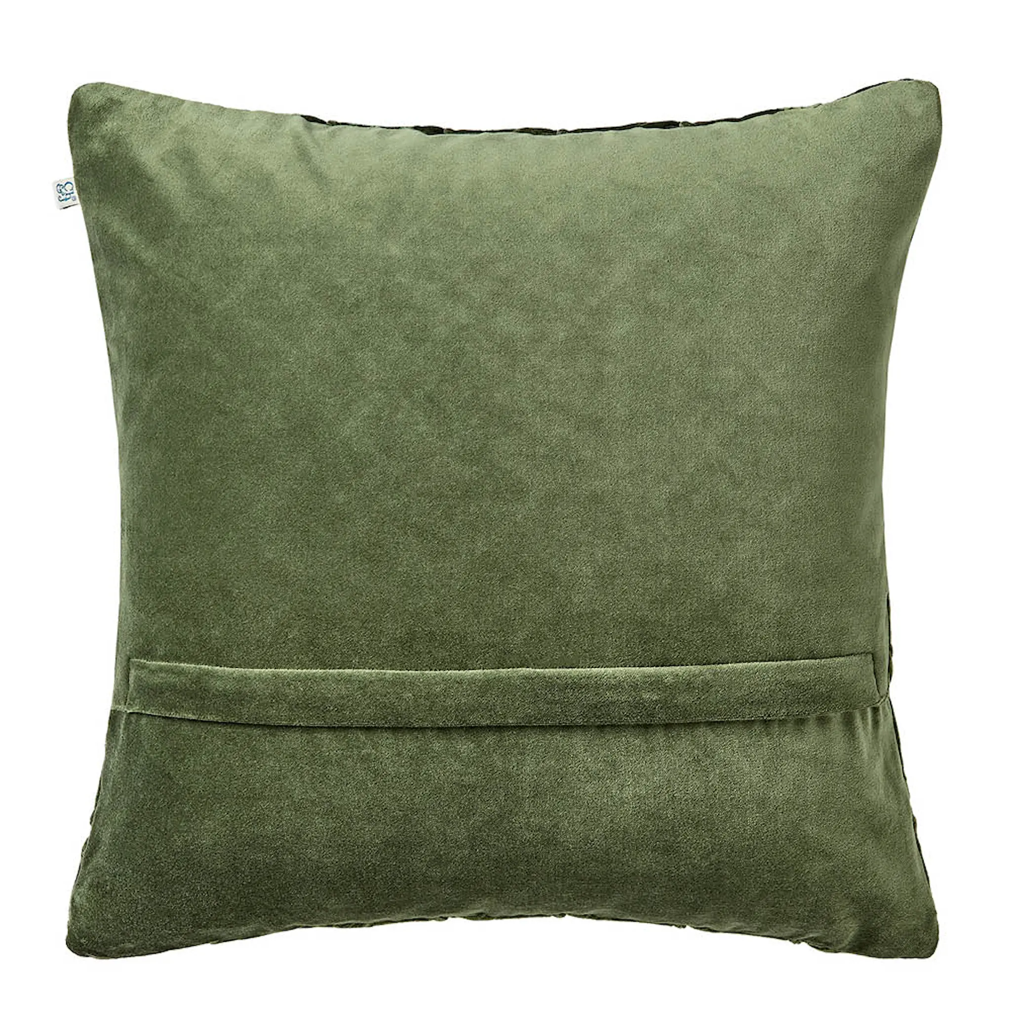 Chhatwal & Jonsson Deva kuddfodral sammet 50x50 cm Cactus Green