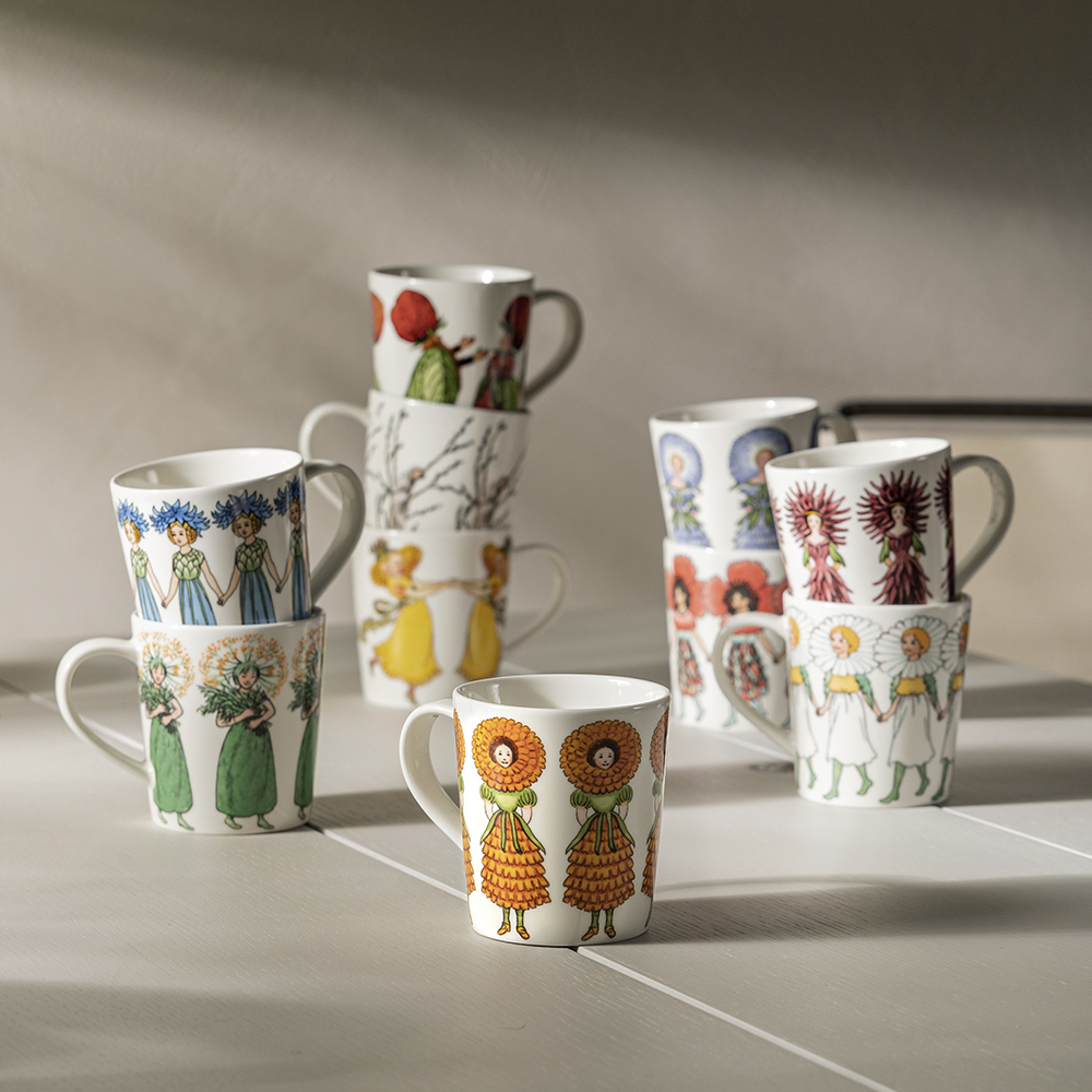 Design House Stockholm Beskow kopp 40 cl jordbær