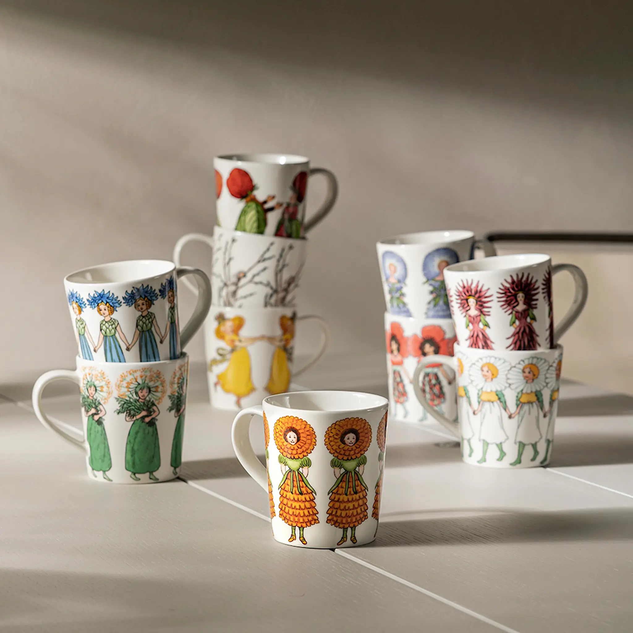 Design House Stockholm Elsa Beskow Muki 40 cl Perhe Mansikka