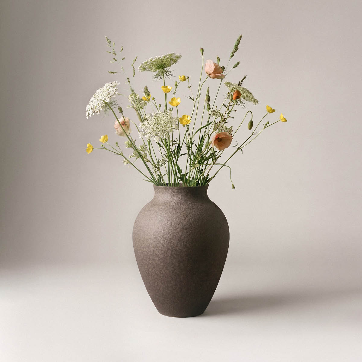 Knabstrup Keramik Knabstrup vas 20 cm bark