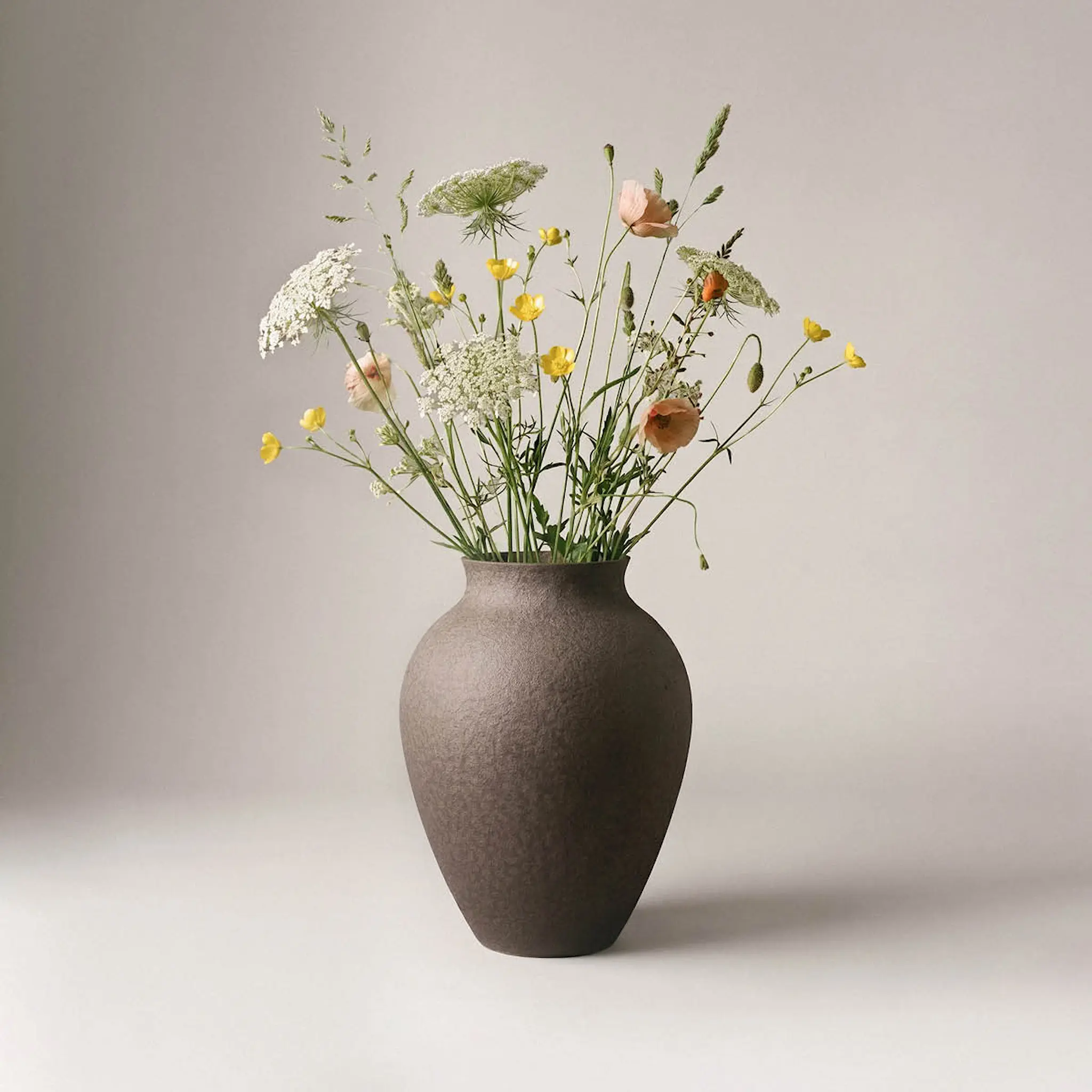 Knabstrup Keramik Knabstrup vas 20 cm bark