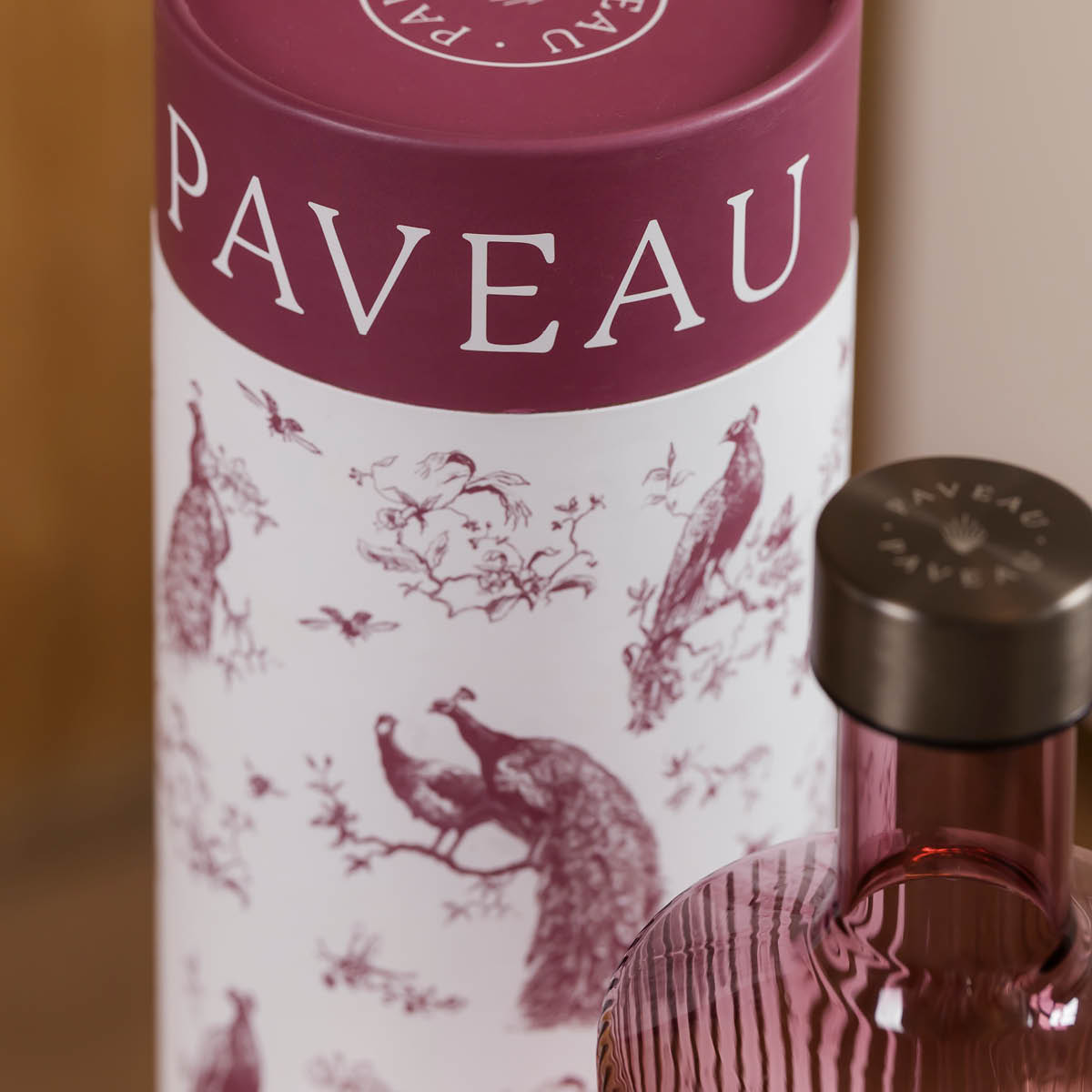 Paveau Ribbed Elegance flaska Broome 1,25 L burgundy