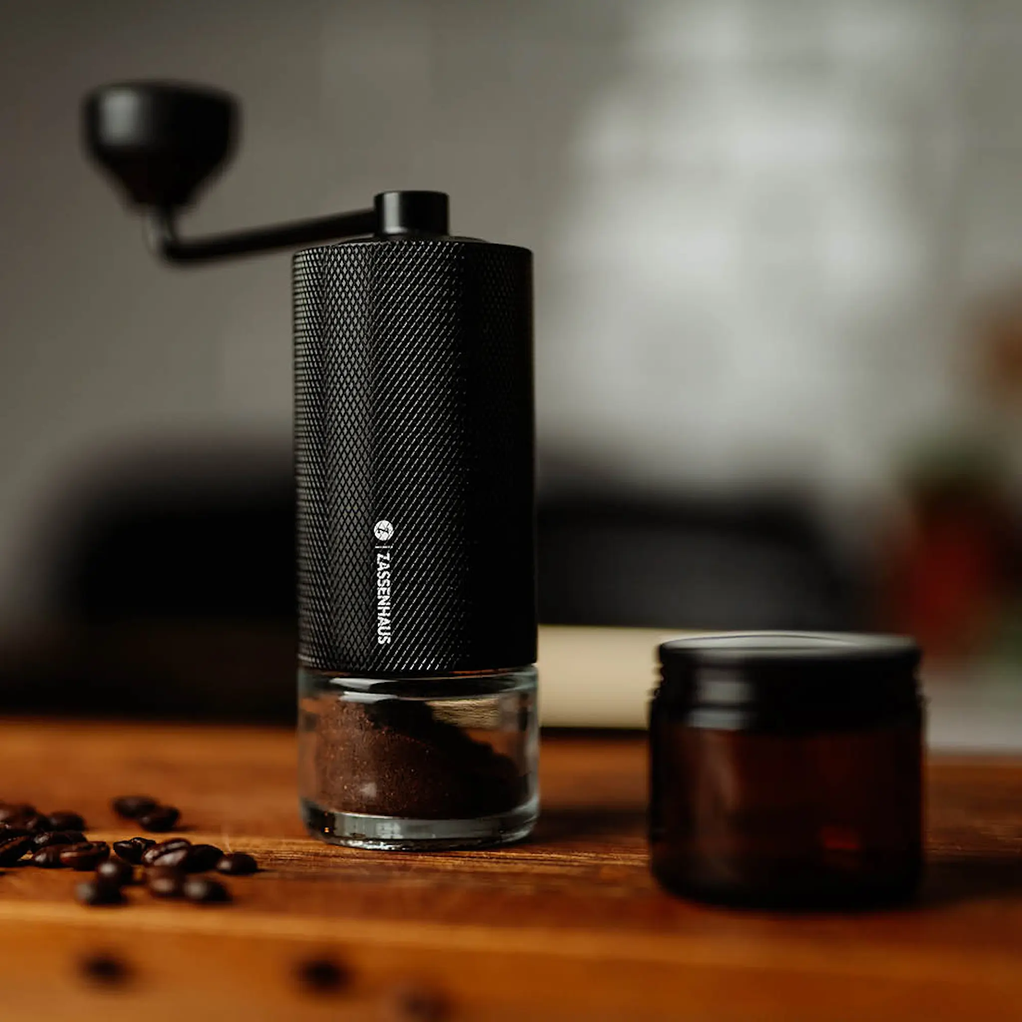 Zassenhaus Barista 2.0 Kahvimylly 18,5 cm Musta