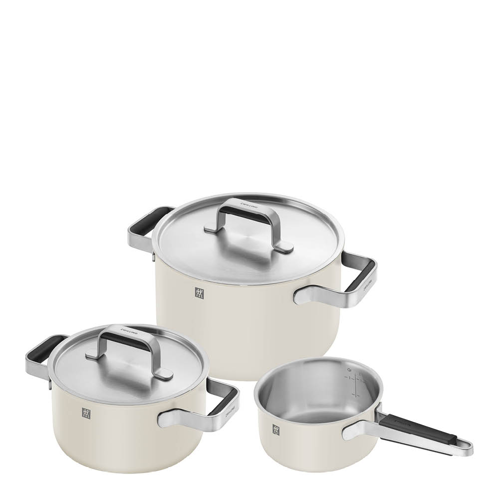 Zwilling - Pure Kattilasarja 5 osaa Norsunluunvalkoinen