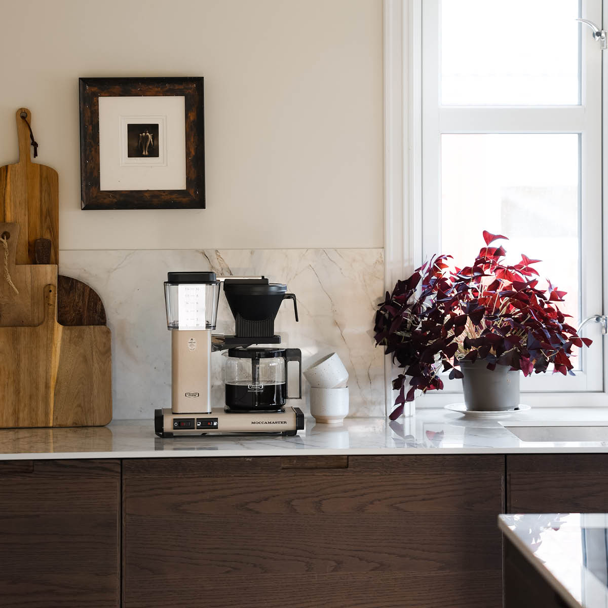 Moccamaster Optio kaffebryggare 1,25 L sandstone