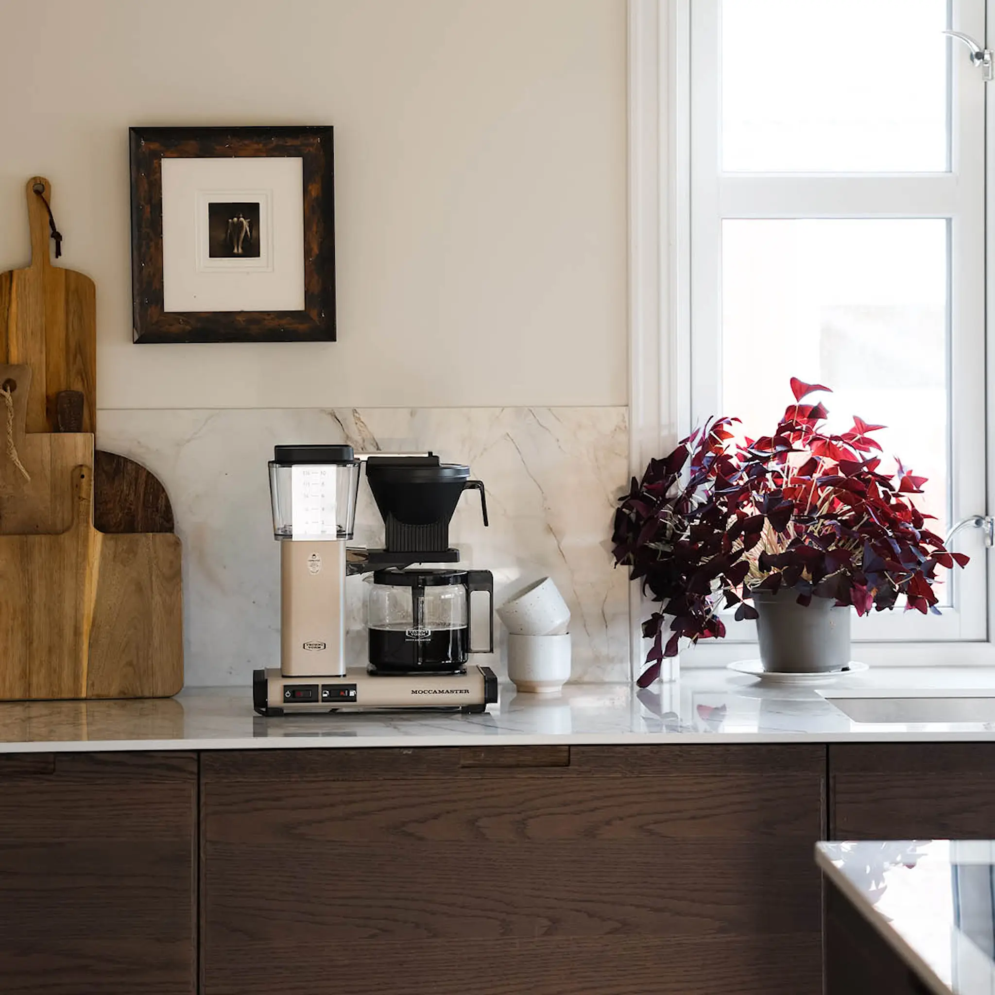 Moccamaster Optio kaffebryggare 1,25 L sandstone