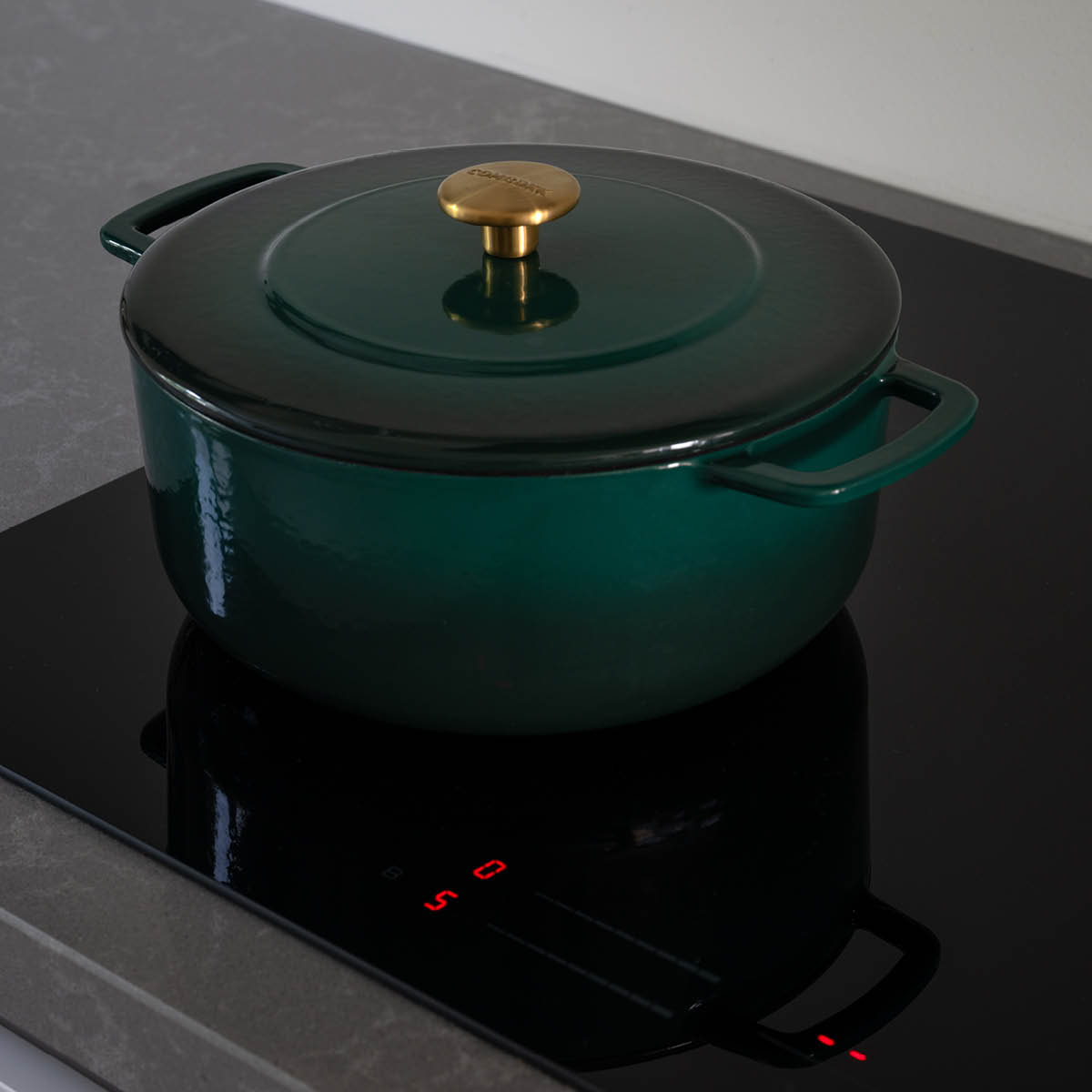 Combekk Gjutjärnsgryta 28 cm 5,3 L holly green