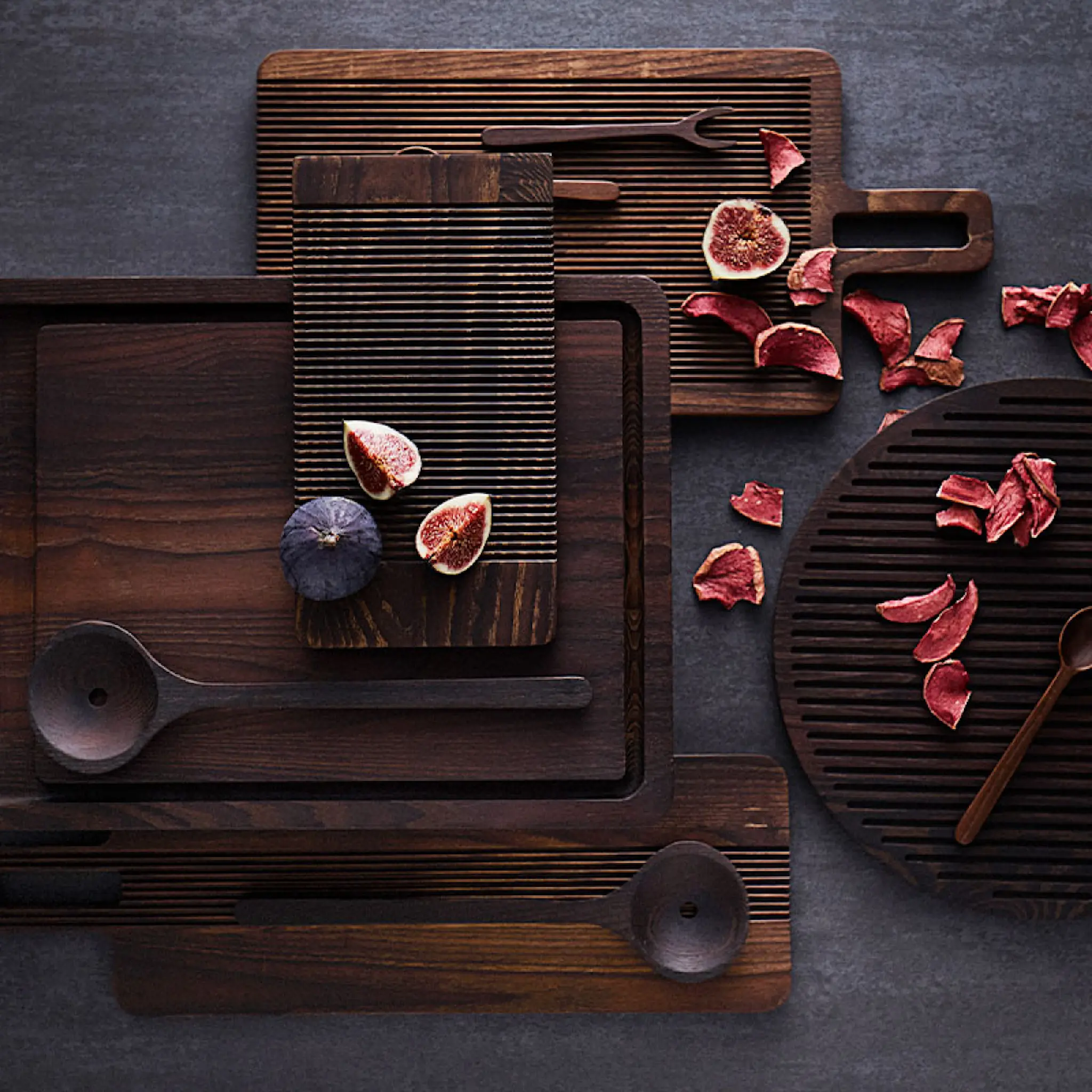 Muubs Yami salladsbestick 2 delar brun