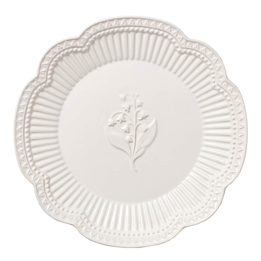 Von Norten Arabelle Lautanen 28,5 cm Valkoinen