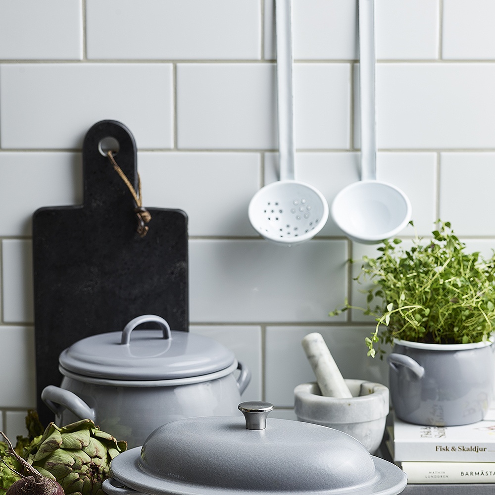 Kockums Jernverk Kauha 1 dl Valkoinen