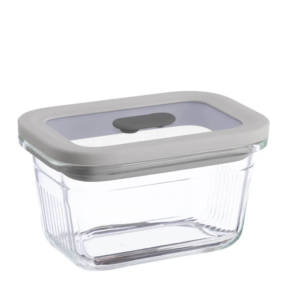 Clear Nest säilytyspurkki 0,3 L kirkas/vaaleanharmaa