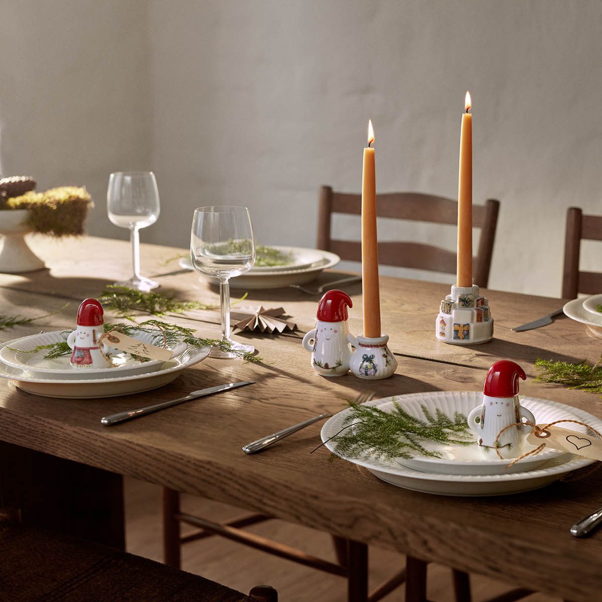 Kähler Hammershøi Christmas lysestake 7,5 cm gaver