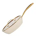 Sautépanna 28 cm beige