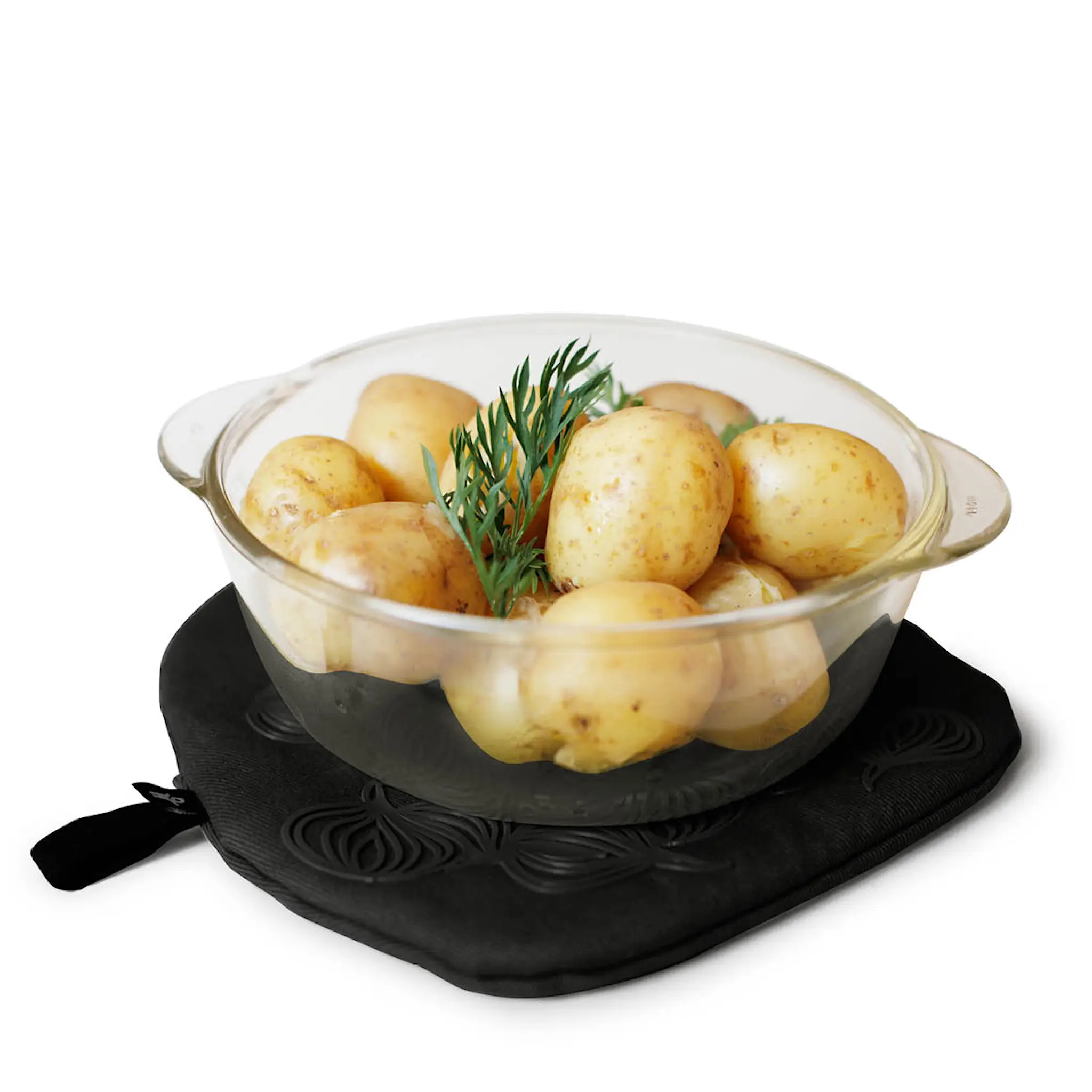 Bosign Non-Slip grytlapp/grytunderlägg 22x22 cm svart