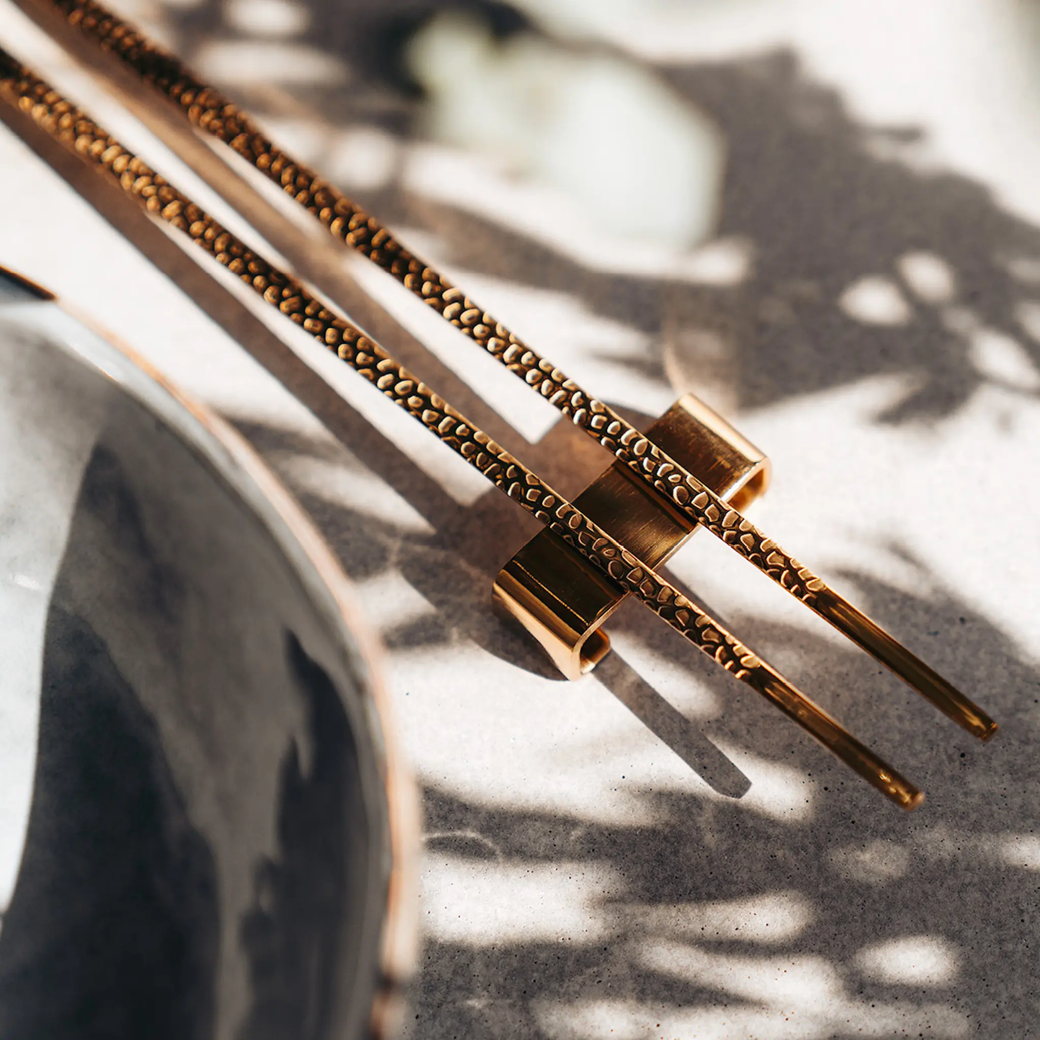 Vargen & Thor Kito Syömäpuikot 4 kpl Messinki