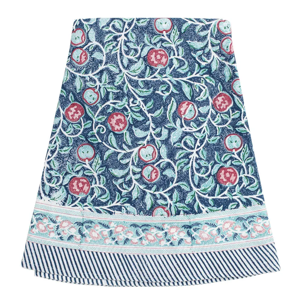 Apple Pöytäliina Ø220 cm Sininen