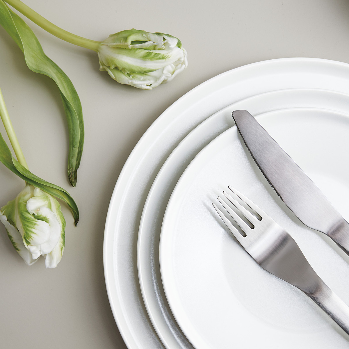 Aida ENSO assiett 19 cm super white