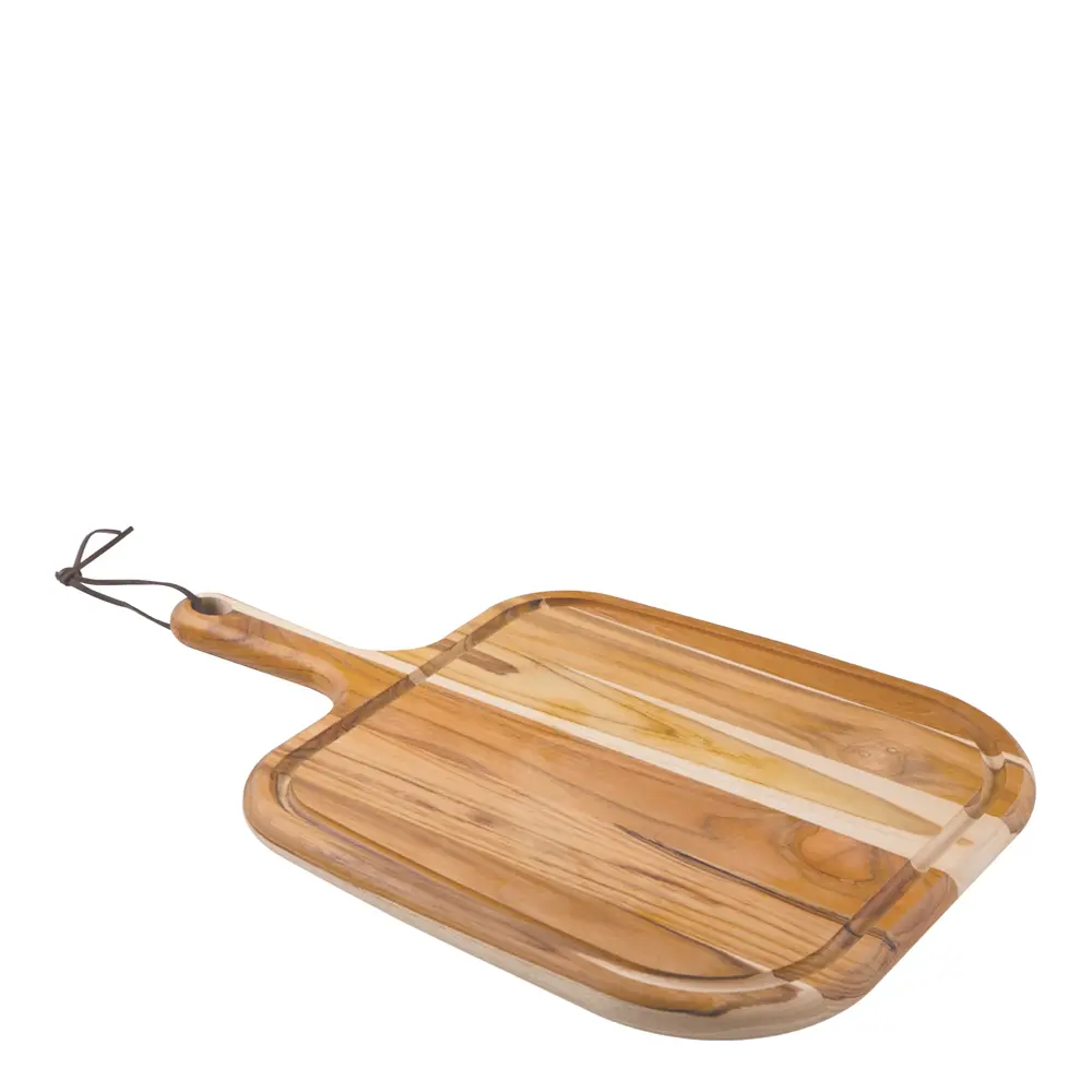 Leikkuulauta 28x27 cm Tiikki