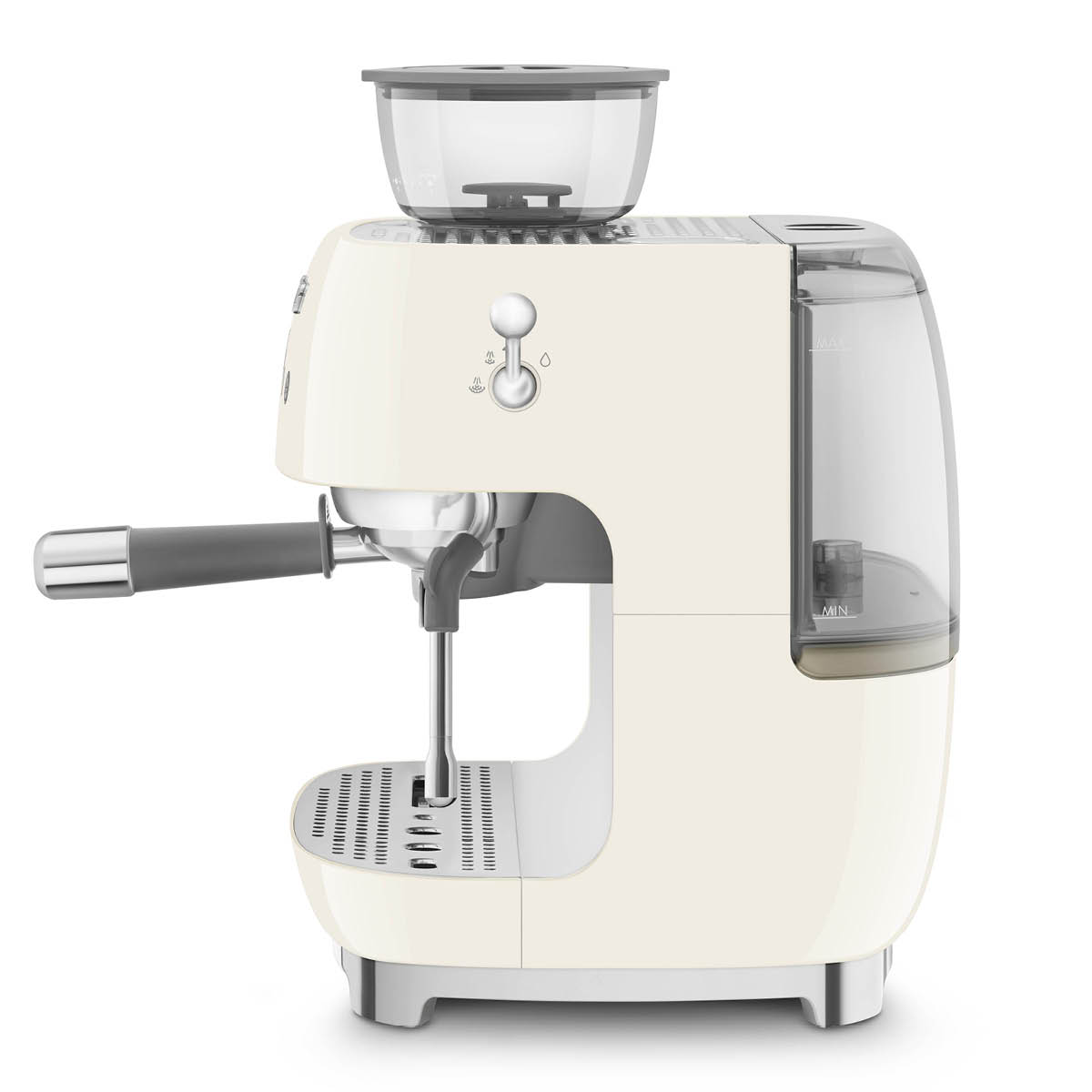 Smeg Espressomaskin EGF03 2,4L m/kaffekvern krem