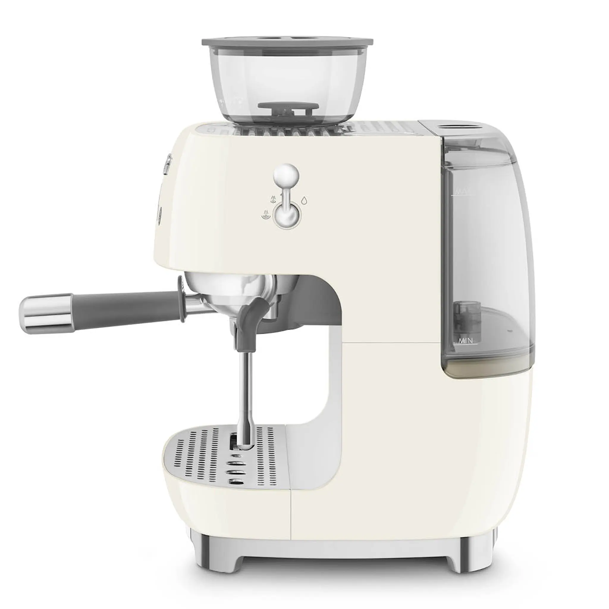 Smeg Smeg Manuaalinen Espressokone kahvimyllyllä EGF03 Kerma