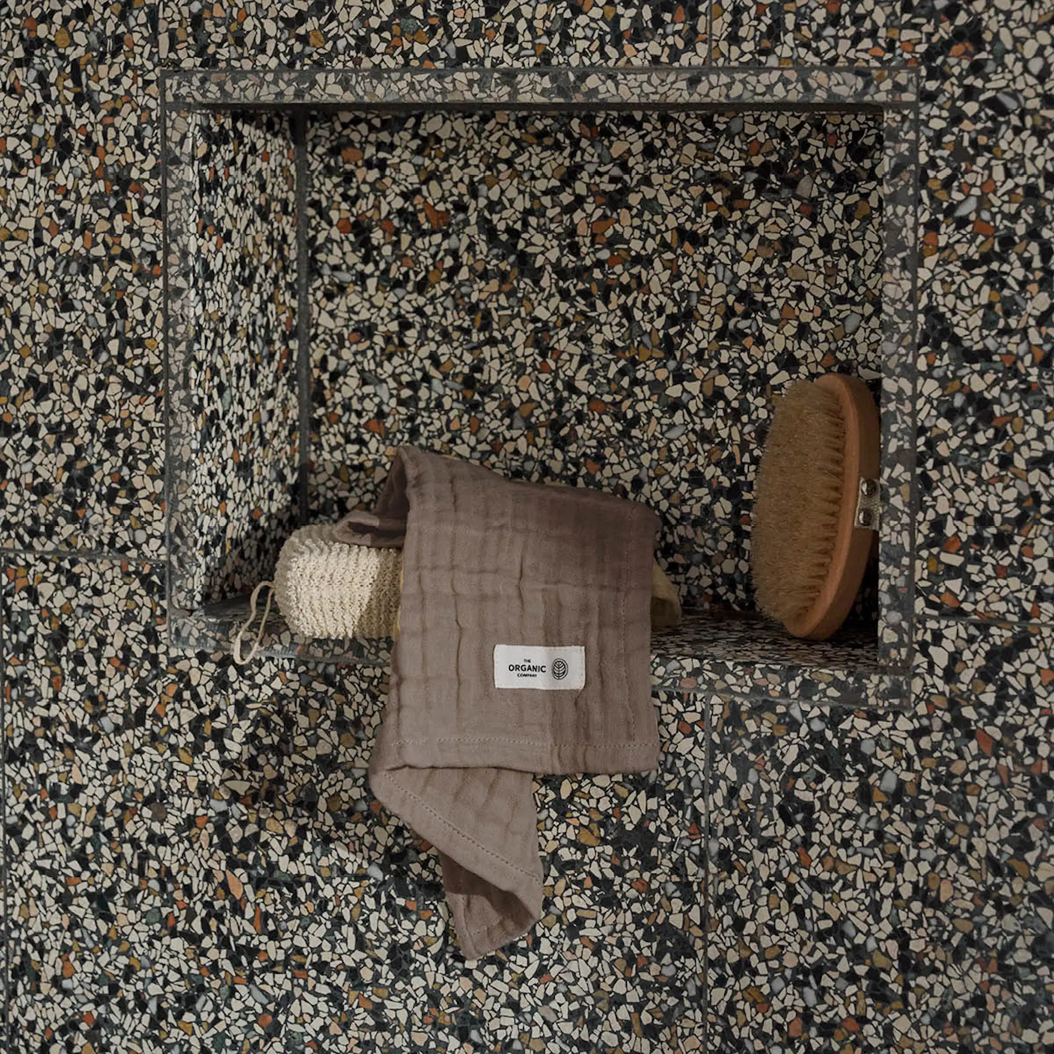 The Organic Company MILD pyyhe 50x80 cm clay