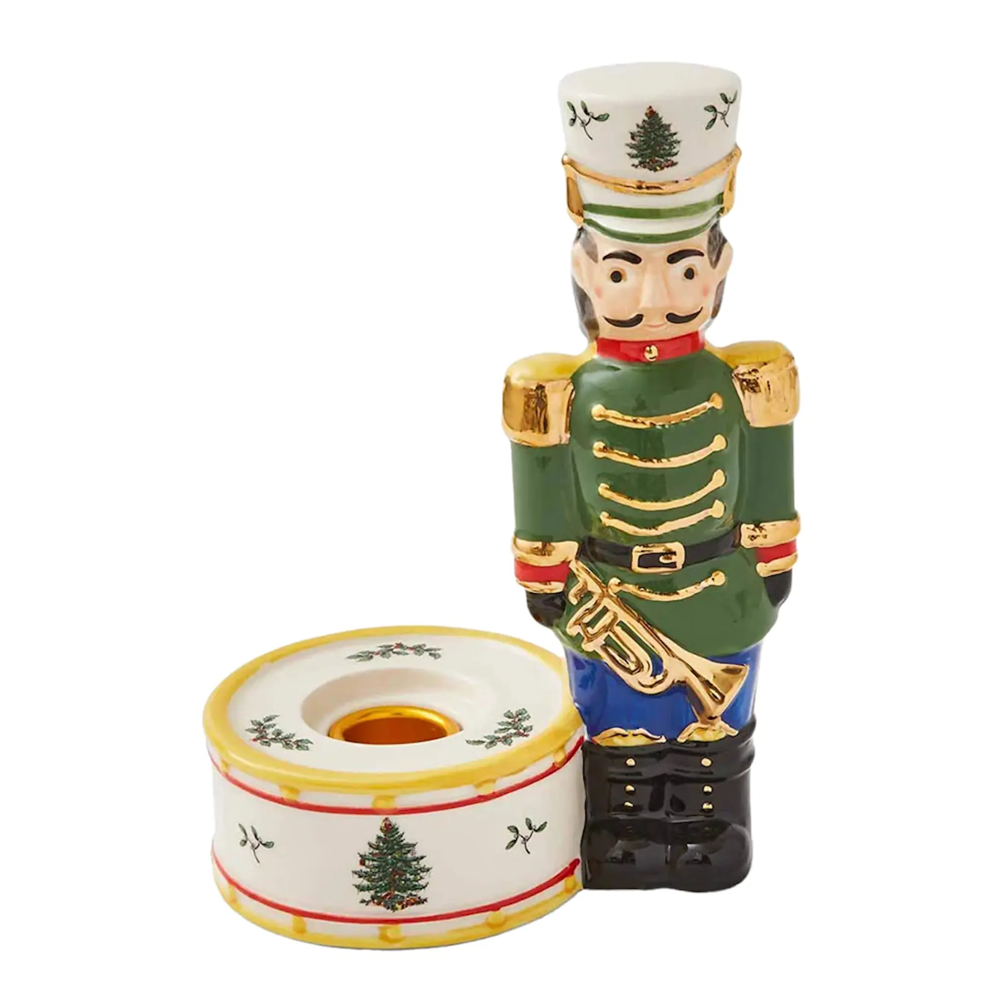 Spode Christmas Tree Nutcracker ljusstake 18 cm