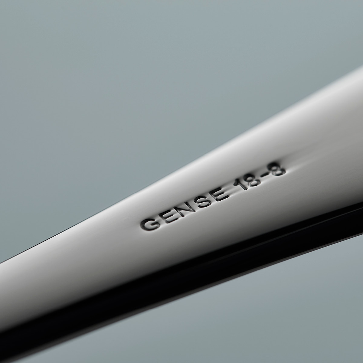 Gense Indra skje 21 cm blankt stål