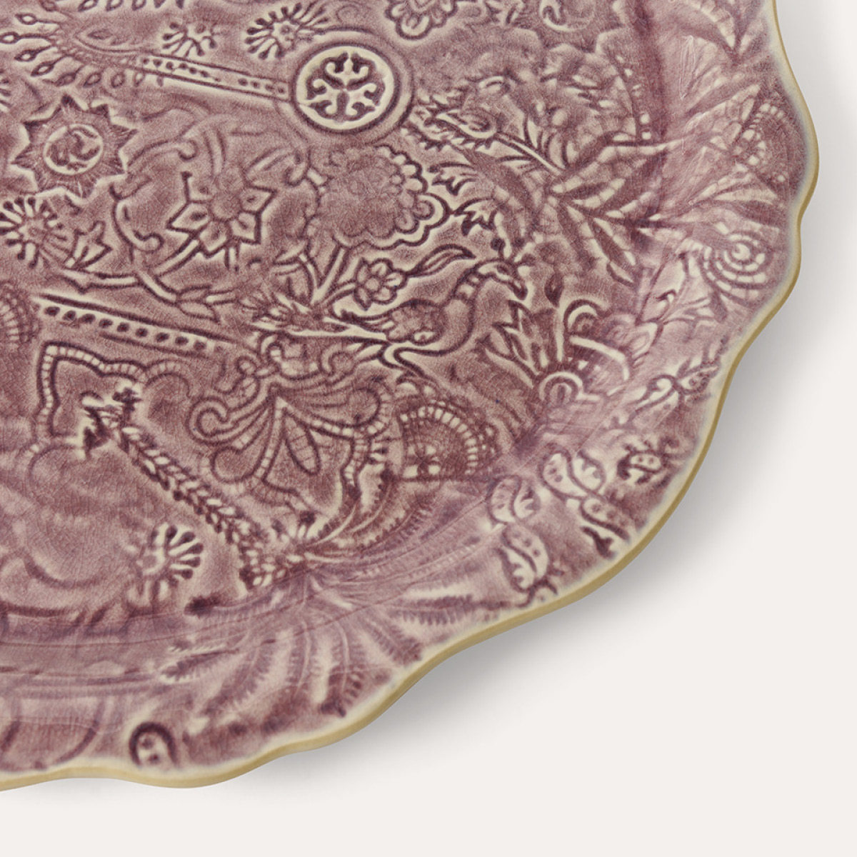 Sthål Arabesque serveringsfat 34 cm lavender