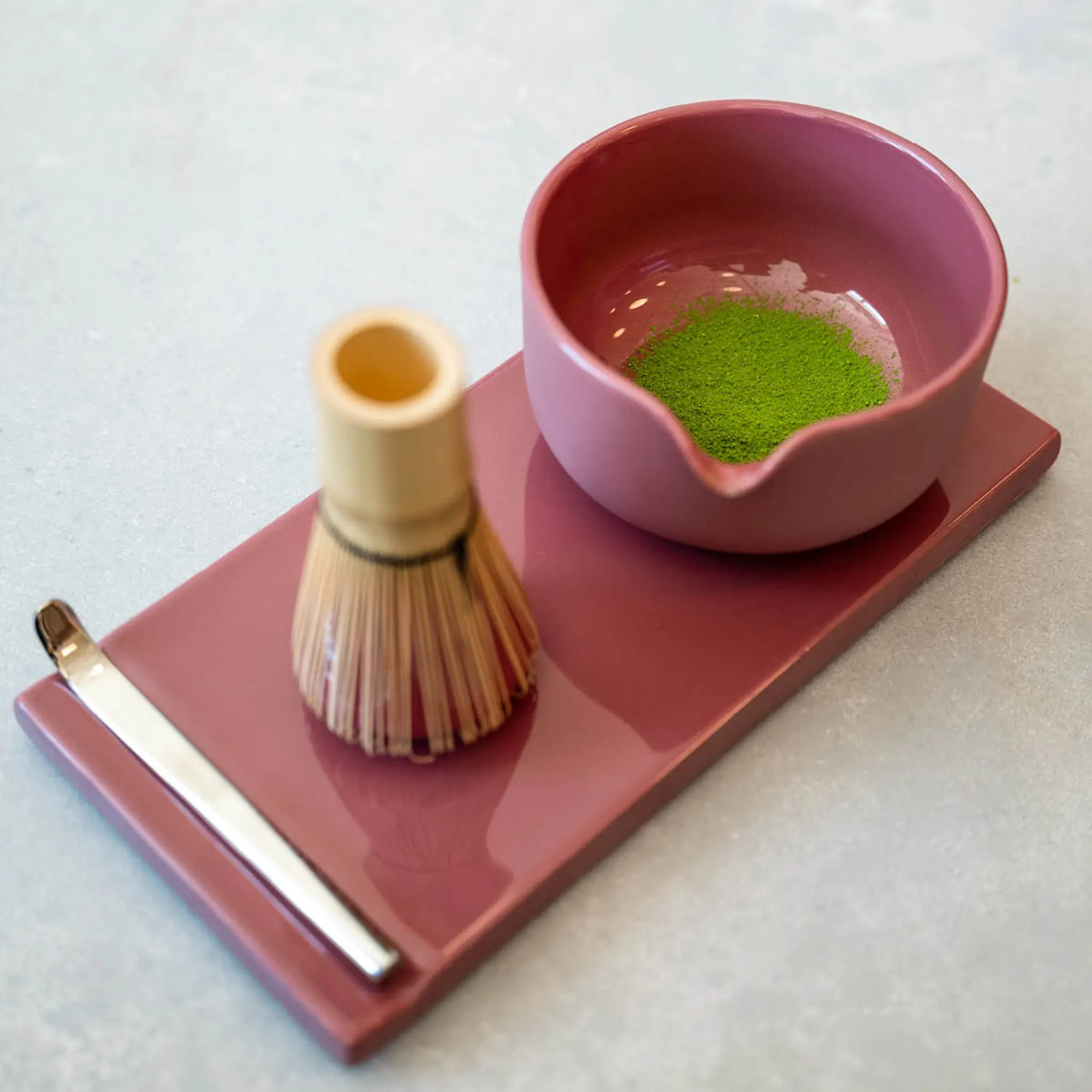 Fellow Matcha Setti Desert Rose